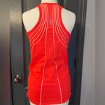 Athleta  Coral Gym Ruched Workout Tennis Athletic Tank Top Photo 2