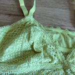 Auden Women's Lemon Yellow Lace Brami Photo 8