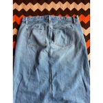 Favorite Daughter NWOT The Sunny Low Slung Denim Maxi Skirt sz 33 Blue Photo 10