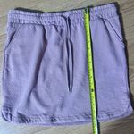 Maurice's Women’s Small pull on mini skirt drawstring light pink/purple color Photo 6
