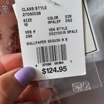 David's Bridal NWT Pale pink, Blush Sheer bridesmaids dress, Photo 6