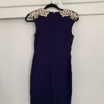 Paper Dolls Women’s  Navy Blue Dress Size 4 White Lace‎ Detailing Photo 2