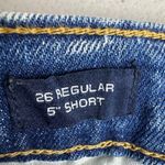 Gap  Denim | 5'' Jean Short Women's Size 26 Regular Distressed Fringe Photo 10