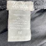 Vanity Women’s Black Floral Lace Mini Skirt Lined Back Zip Goth Retro Glam Sz M Size M Photo 5