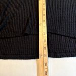 Gibsonlook Womens Black‎ Waffle Knit V-Neck Long Sleeve Top Size XS Photo 6