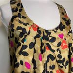 Kate Spade  silk leopard celesta print bow tank top sz XS Photo 1
