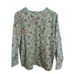 Disney Mickey Mouse Gingerbread Christmas Pajama Size 1X Candy Cane Holiday Pjs Photo 2