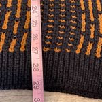 Vintage Gina Fiori By Debbie Barnett Womens Wool Blend Sweater Black & Rust Medi Size M Photo 6