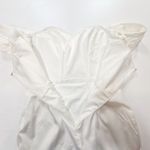 MORE TO COME Bella Off Shoulder Dress in White Small Photo 6