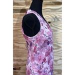 Ann Taylor Vintage  Silk Floral Midi Dress PSize 8P Y2K Occasion Romantic Church Photo 3