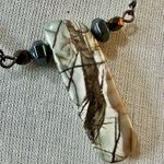 Picasso jasper pendant necklace Photo 2