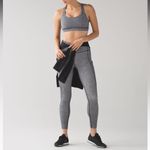 Lululemon Women’s Fast And Free 7/8 Tight Leggings Frozen Fizz White Black Sz 8 Photo 7