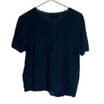 J.Crew | Womens Navy Blue Top Shirt Casual Photo 2