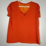 REI Henley Style Roll Tab Short Sleeve T Photo 0