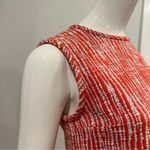 Carven Tweed Sleeveless Dress Red Size 4 Photo 2