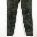 American Eagle  Curvy Super High Rise Next Level Stretch Camo Distressed Jeans Photo 5