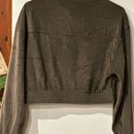 Aerie Green crop Utility Jacket Photo 1