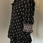 MISA Los Angeles Printed Smocked Sleeve Peplum Top Photo 2