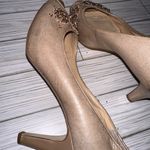 Alex Marie  Sparkle Nude Metallic High Heels Women’s Pumps Photo 6