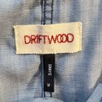 Driftwood ♨️ Shaye Chambray Denim Drop-Waist Embroidered Mini Dress – Size M🧡 Photo 6