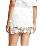 Trina Turk  Pedra Lace Eyelet White Skort Shorts Size 0 NWT Photo 3