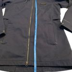 Columbia ​ Omni-Tech Waterproof Trench Coat M Navy Gorpcore Rain Jacket Utility Photo 8