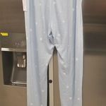 P.J. Salvage 💕💕 Star Print Jogger Pants Cozy Chic Pajama Pants Powder Blue XL NWT Photo 5