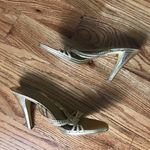 Enzo Angiolini  Gold Heel Sandals Photo 0