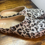 Crocs  Freesail Leopard Clogs Size 10 Photo 0