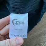 Zyia  Navy Blue Rainbow Athletic Windbreaker Jacket S Photo 9