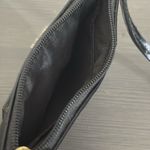 Coach  Poppy Wristlet Wallet Black Patent Leather Gold Zipper Y2K Photo 6