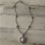 Judith Ripka  Sterling Silver Heart Pendant Station Necklace  Photo 1