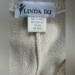 Linda Iki Hawaii Vintage Couture Wool Blend Sweater Knit Tunic Size Medium Photo 3