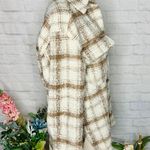 Boutique Toffee Plaid Shacket Photo 8