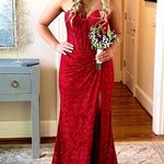 Sherri Hill  Dress Prom Red Photo 0