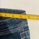 GRACE IN LA  jeans size 32 Women's Feather Embroidery Mid Rise Bootcut Jeans Photo 2