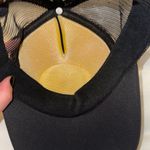 Aviator Nation  Trucker Hat Venice Black Leaf Gold Rope Adjustable Snapback Photo 4