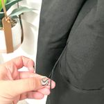 ZARA Women Belted Puff Shoulder Jacket Dress Black 7832/504/800 Sz M Photo 3