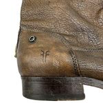 Frye Melissa Brown Leather Button Back Zipper Leather Boots size 8B Photo 6