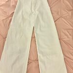 ZARA White High Waisted Jeans Photo 0