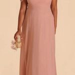 Birdy Grey Devin Dress With Slit, Size 1X, Dusty Rose,NWT Photo 0