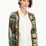 J.Crew 🌺🌺 knitted camo bomber cardigan 🌺🌺 Photo 2