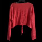 Fashion Bug  Plus‎ Size Women’s Cropped Coral Cardigan Size 26/28 Photo 3