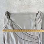 ASTR  THE LABEL BRISIA SATIN COWL NECK RHINESTONE EMBELLISHED‎ TOP TANK SZ L Photo 7