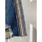 Bershka  Denim Women's 4 BSK Girl Y2K Distressed Blue Denim Skirt‎ Photo 2