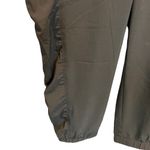 Athleta Trekkie Parachute Pant Black Lightweigt Ruched Joggers Women's Size 4 Photo 3