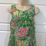 Anthropologie  Laced Verbena Dress Maeve Floral Sequin Spring 6 Photo 4