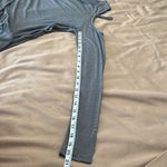 Volcom size M long sleeve cold shoulder black and white strip knit top GUC Photo 8