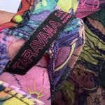 Taravana Abstract Art Tropical Vacation Romper Playsuit S/M Size M Photo 5