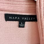 Napa Valley Pink Long Sleeve Cozy Stretchy Cardigan With Built In Tank Size L Size L Photo 3